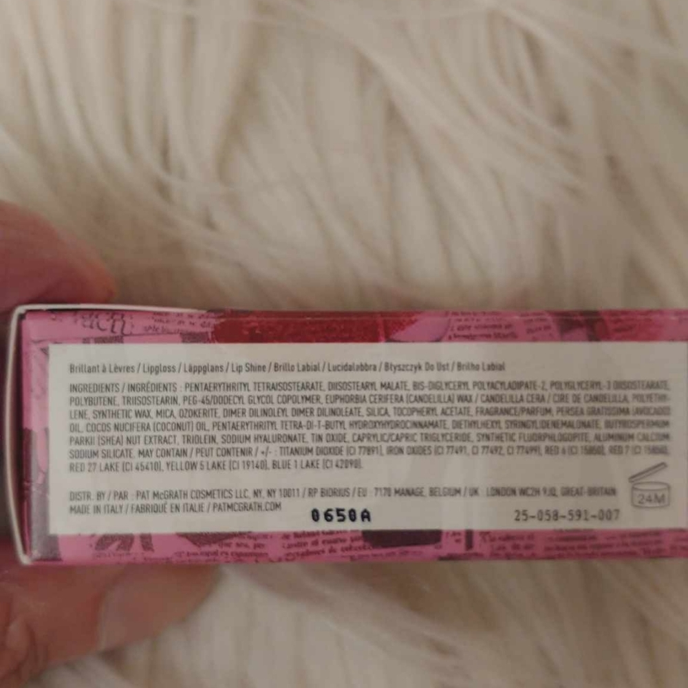 💋FIRM! NWT PAT MCGRATH LABS LIP FETISH DIVINYL LIP SHINE 594 BELLE AMOUR - Picture 7 of 13